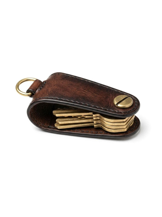 Burnished Leather Key Organizer