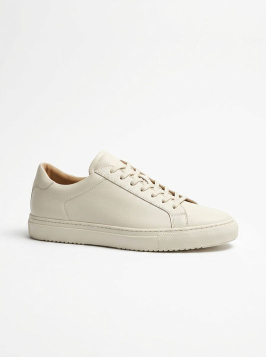 Minimalist Calfskin Court Sneaker